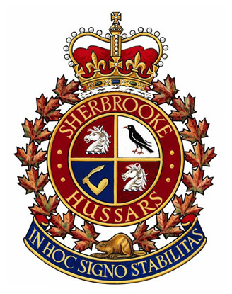Sherbrooke_Hussars_cap_badge